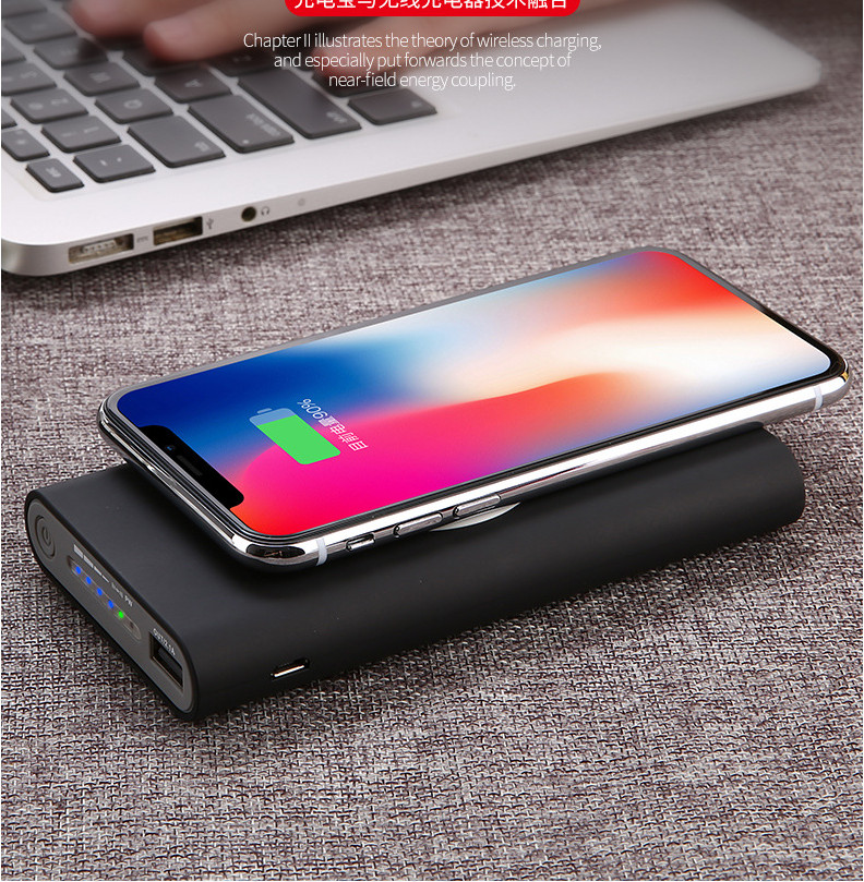 3in1 qi wireless charger power bank 10000mAh Portable Fast Charger For All Smart Phone Featured Image