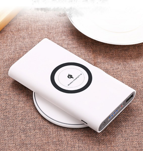 3in1 qi wireless charger power bank 10000mAh Portable Fast Charger For All Smart Phone