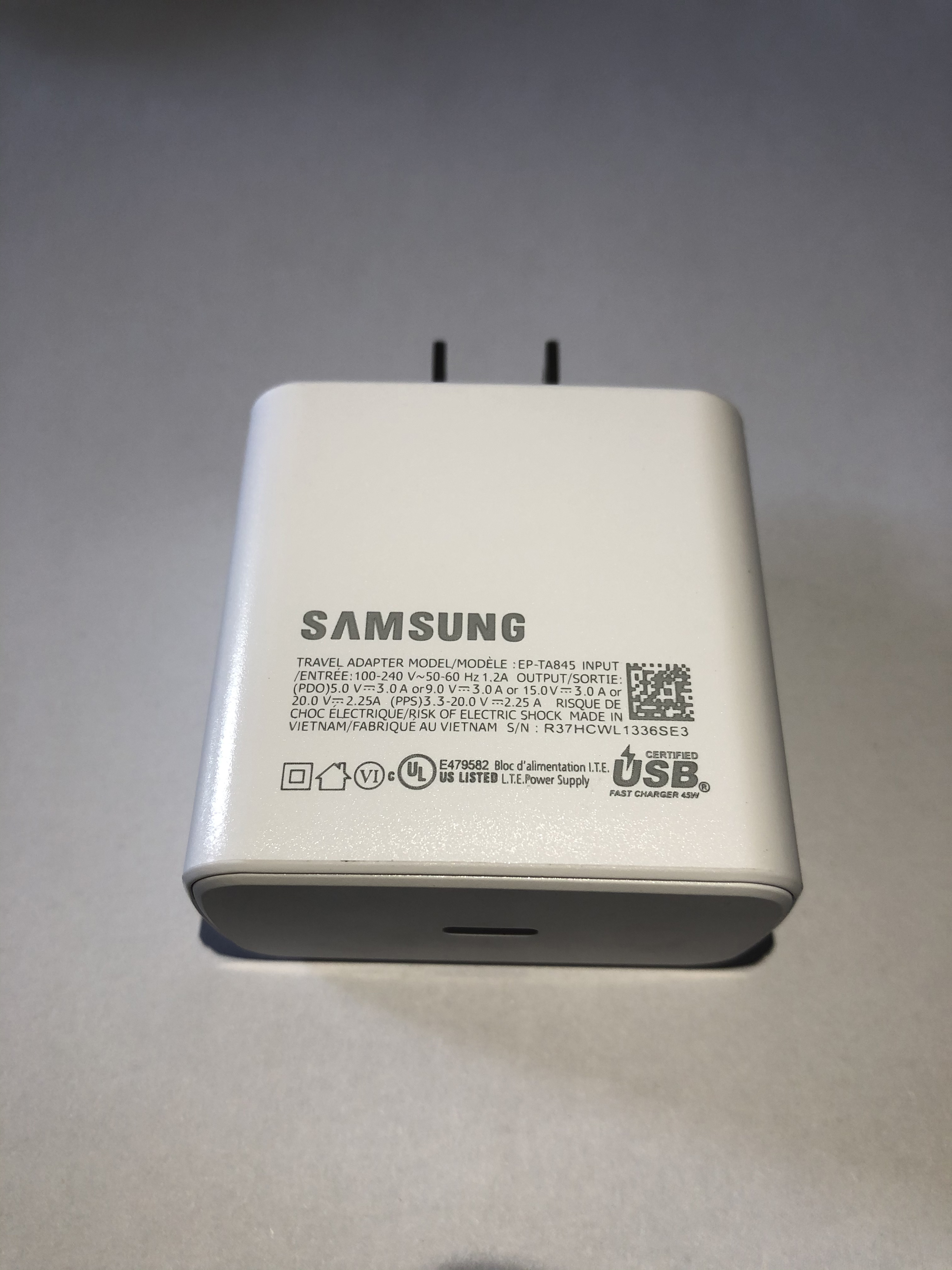 Original OEM samsung  EP-TA845   Type-c  USB-C 45w fast wall  Adaptor charger US,EU. UK standard Featured Image