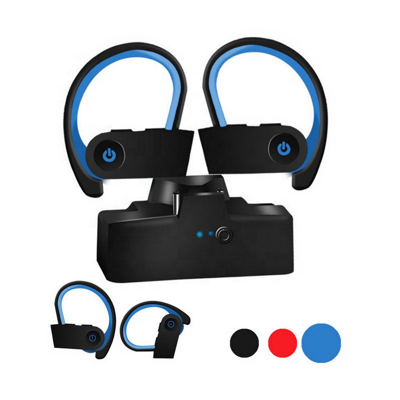 TWS Wireless Bluetooth 5.0 Earphone Touch Control Stereo Auriculares Headset Sports Bass Earphone With Mic TWS Ear Hook Featured Image