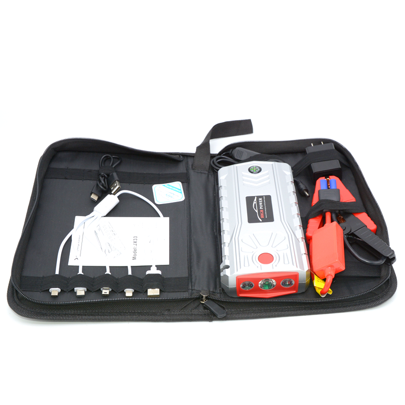 China Wholesale 28000mah LED torch car jump starter mobile phone emergency  power bank factory and manufacturers