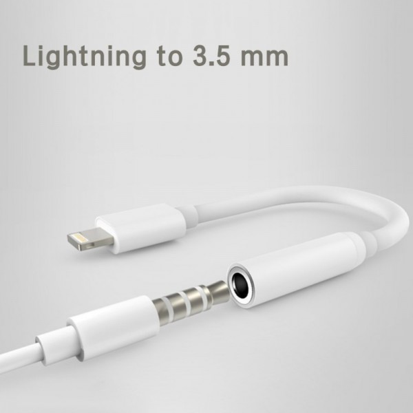 Original MMX62ZM/A   Lighting To 3.5mm Jack AUX headphone adapter
