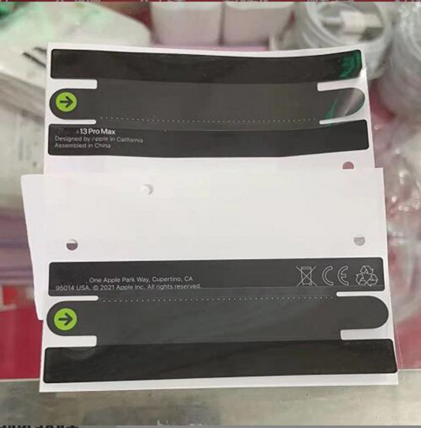 New original mobile phone Package Sealing sticker for iPhone 13 series packaging Factory directly