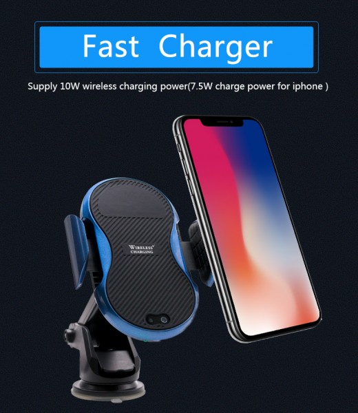 Wholesale Car Wireless Charger QI standard Wireless  Charging Mount